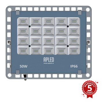 APLED - Luz de inundação LED de exterior PRO LED/50W/230V IP66 5000lm 6000K