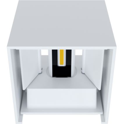 APLED - Luz de parede LED de exterior CUBE 2xLED/3W/230V IP65