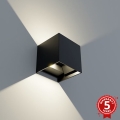 APLED - Luz de parede LED de exterior CUBE 2xLED/3W/230V IP65