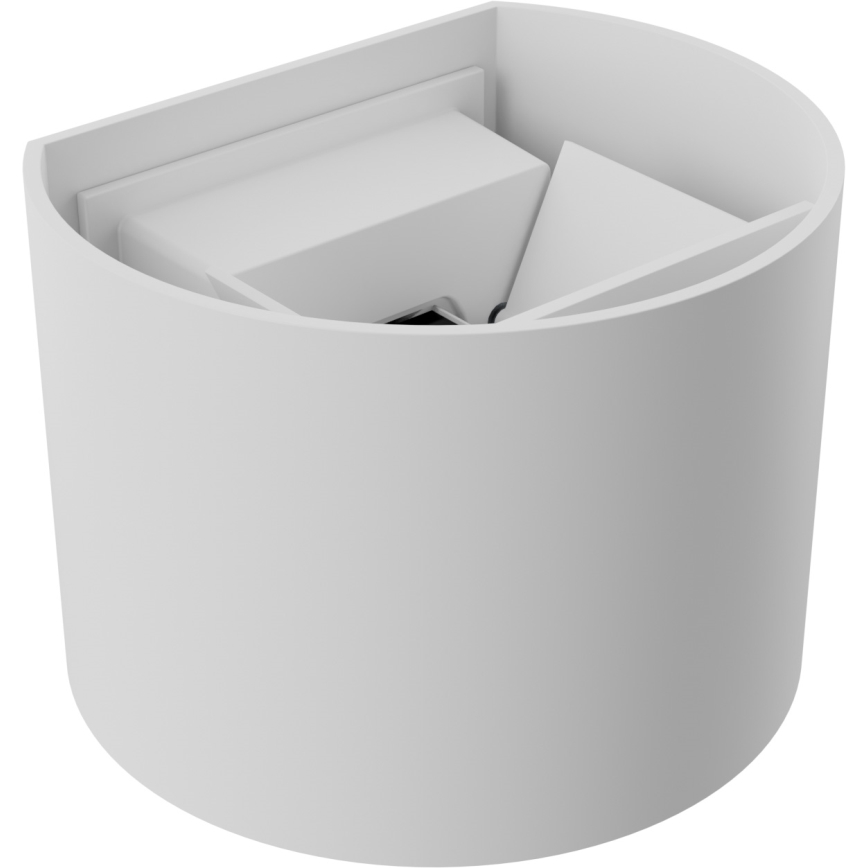 APLED - Luz de parede LED de exterior OVAL 2xLED/3W/230V IP65