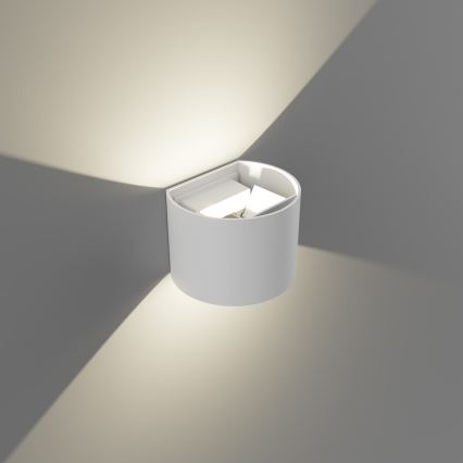 APLED - Luz de parede LED de exterior OVAL 2xLED/3W/230V IP65