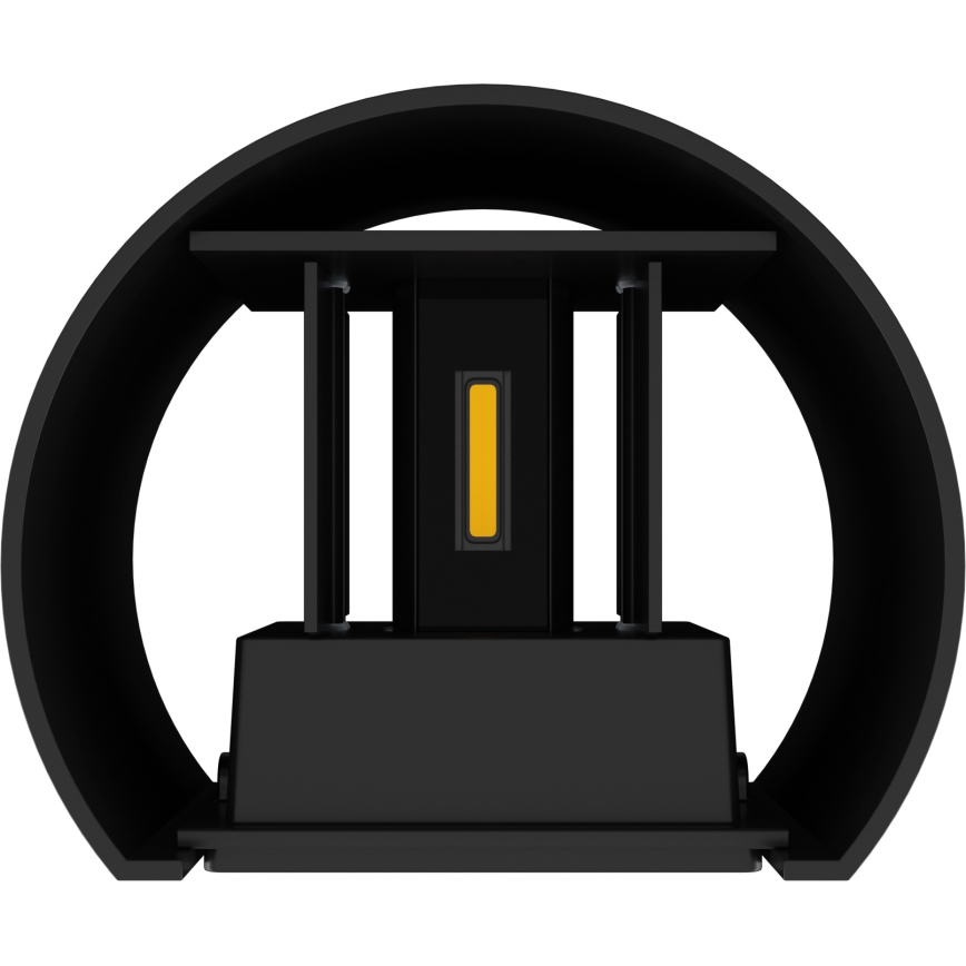 APLED - Luz de parede LED de exterior OVAL 2xLED/3W/230V IP65