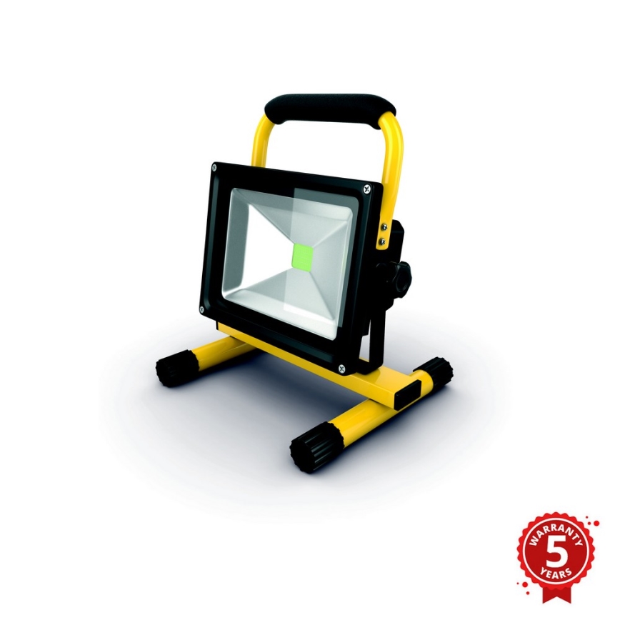 APLED - Projetor LED a bateria LED/20W/230V IP65 6000K 2200 mAh