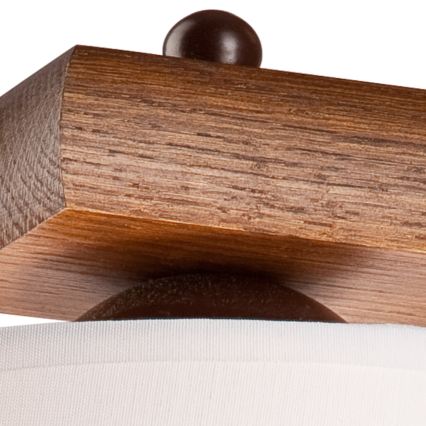 Aplique de parede AIDA 1xE27/60W/230V carvalho