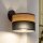Aplique de parede ALBA 1xE27/15W/230V preto/castanho