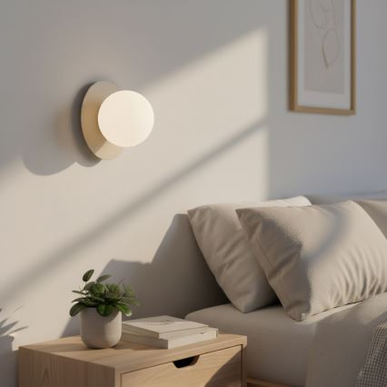 Aplique de parede AMERICANA 1xG9/8W/230V bege