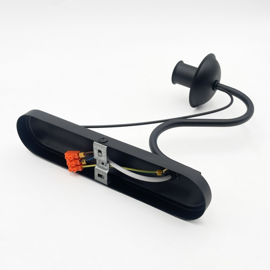 Aplique de parede ANTON 1xE14/60W/230V, preto