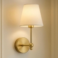 Aplique de parede ASPARAGUS 1xE27/40W/230V dourado/creme