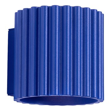 Aplique de parede AURA 1xG9/10W/230V azul