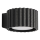 Aplique de parede AURA 1xGX53/10W/230V preto
