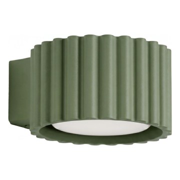 Aplique de parede AURA 1xGX53/10W/230V verde