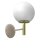 Aplique de parede AWINION 1xE27/15W/230V bege/dourado