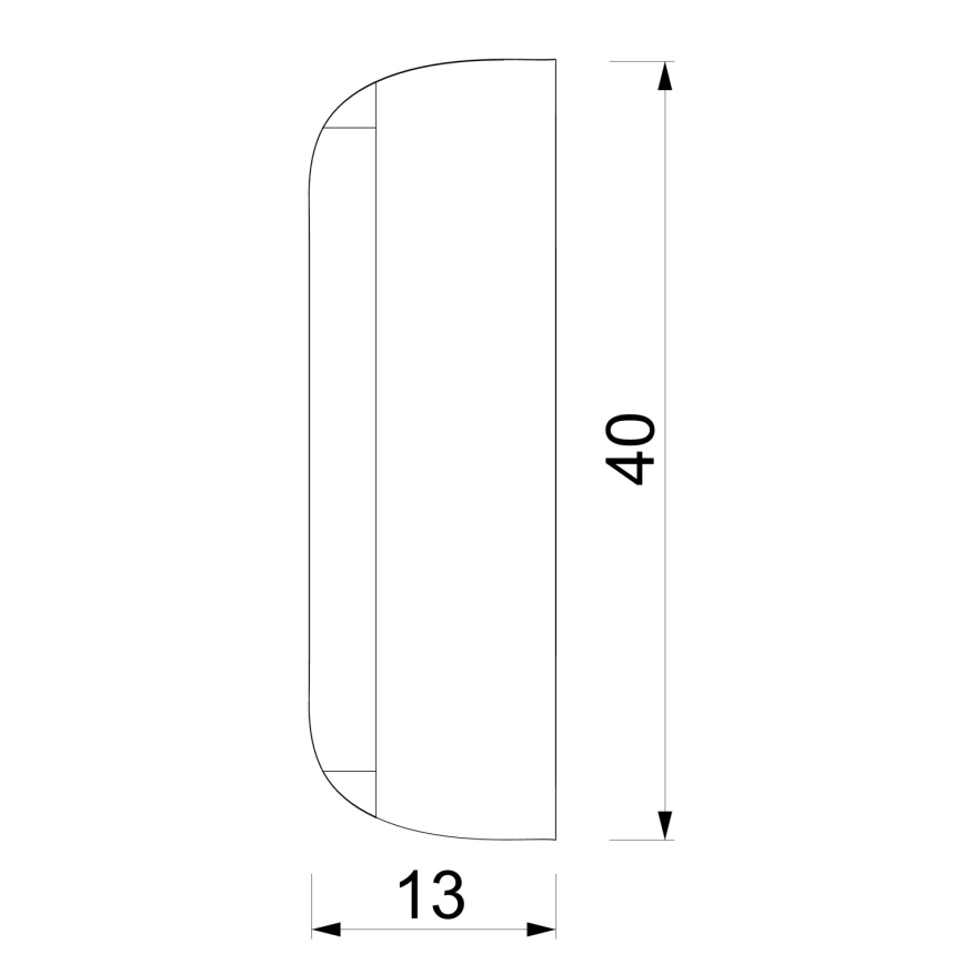 Aplique de parede BARBOS 2xG9/8W/230V bege