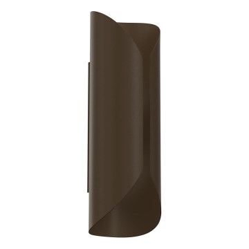 Aplique de parede BARBOS 2xG9/8W/230V castanho