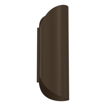Aplique de parede BARBOS 2xG9/8W/230V castanho