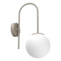 Aplique de parede CAMBRIDGE 1xE14/15W/230V bege
