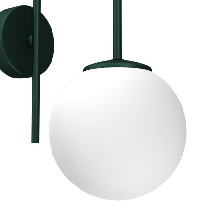 Aplique de parede CAMBRIDGE 1xE14/15W/230V verde