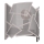Aplique de parede CAMO 1xE27/15W/230V bege