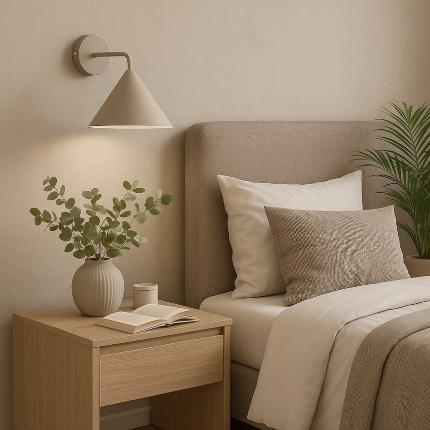 Aplique de parede CAPITAL 1xGX53/15W/230V taupe