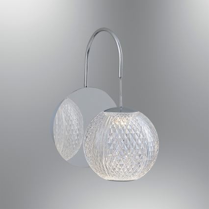 Aplique de parede CREMONA LED/5W/230V 3000K cromado mate