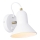 Aplique de parede direcional ASTAMA 1xE27/40W/230V branco/latão