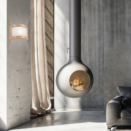 Aplique de parede ELODIE 1xE27/60W/230V faia