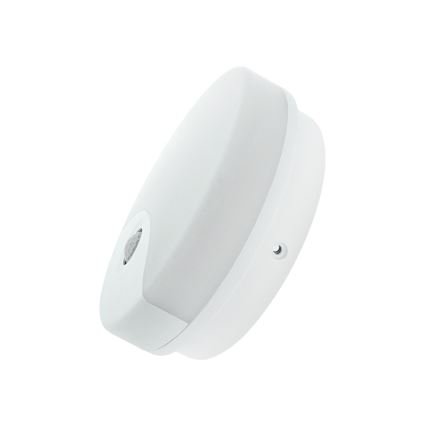 Aplique de parede exterior com LED e sensor de movimento, 18W/230V, IP44, branco