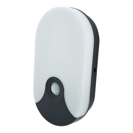 Aplique de parede exterior com sensor de movimento LED/18W/230V IP44 antracite