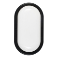 Aplique de parede exterior LED/12W/230V IP54 preto