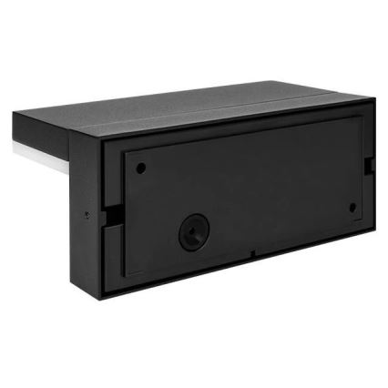 Aplique de parede exterior LED/9W/230V 4000K IP44 preto