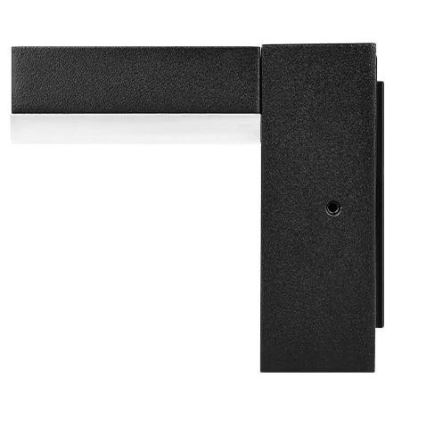 Aplique de parede exterior LED/9W/230V 4000K IP44 preto