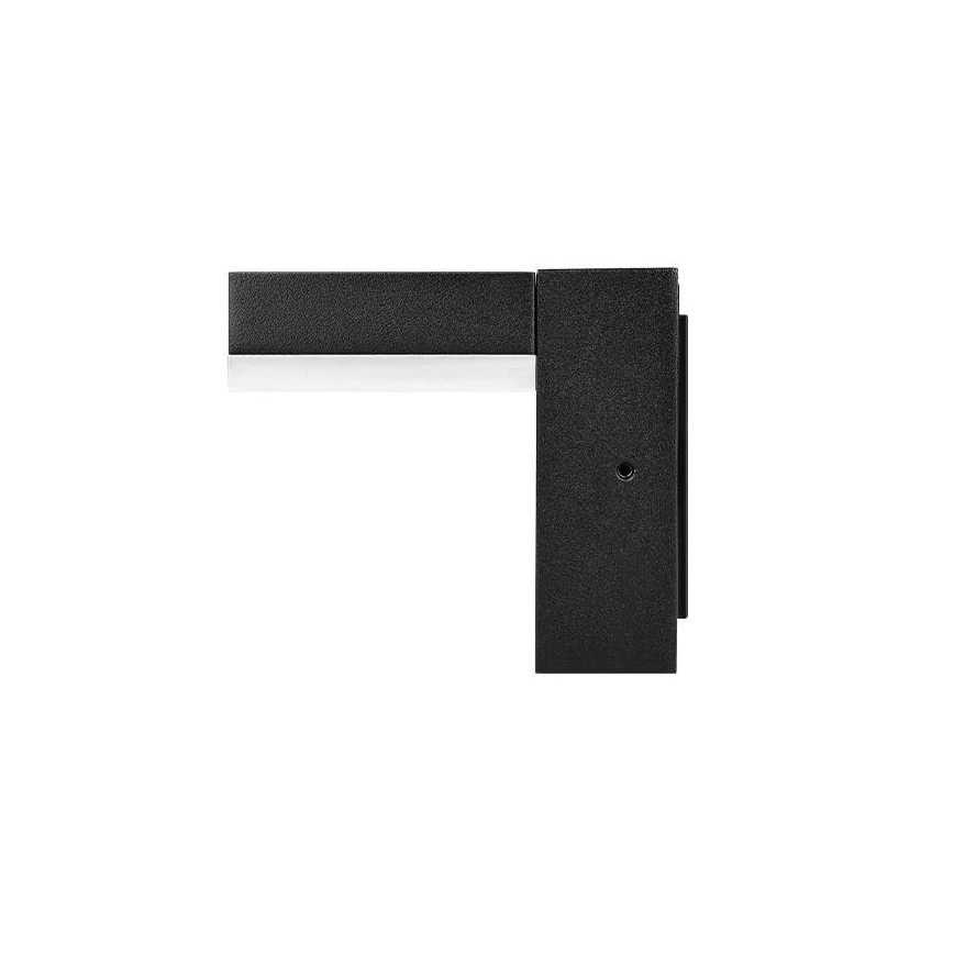 Aplique de parede exterior LED/9W/230V 4000K IP44 preto