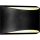 Aplique de parede exterior LED/9W/230V 4000K IP54 preto