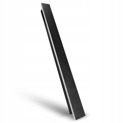 Aplique de parede exterior LED LED/18W/230V 60 cm IP65 preto