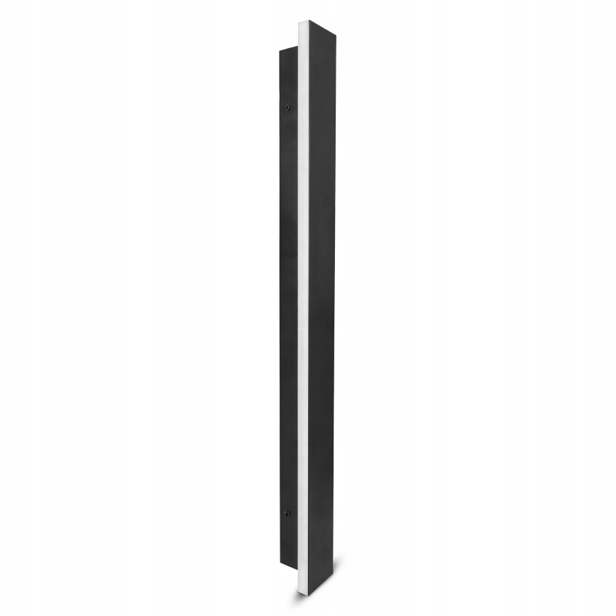 Aplique de parede exterior LED LED/18W/230V 60 cm IP65 preto
