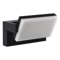 Aplique de parede exterior LED XERTO LED/20W/230V 3000/4000/6500K IP65 preto