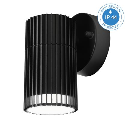 Aplique de parede exterior spot LANTHEA 1xGU10/11W/230V IP44 preto