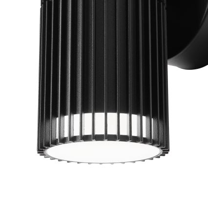 Aplique de parede exterior spot LANTHEA 1xGU10/11W/230V IP44 preto