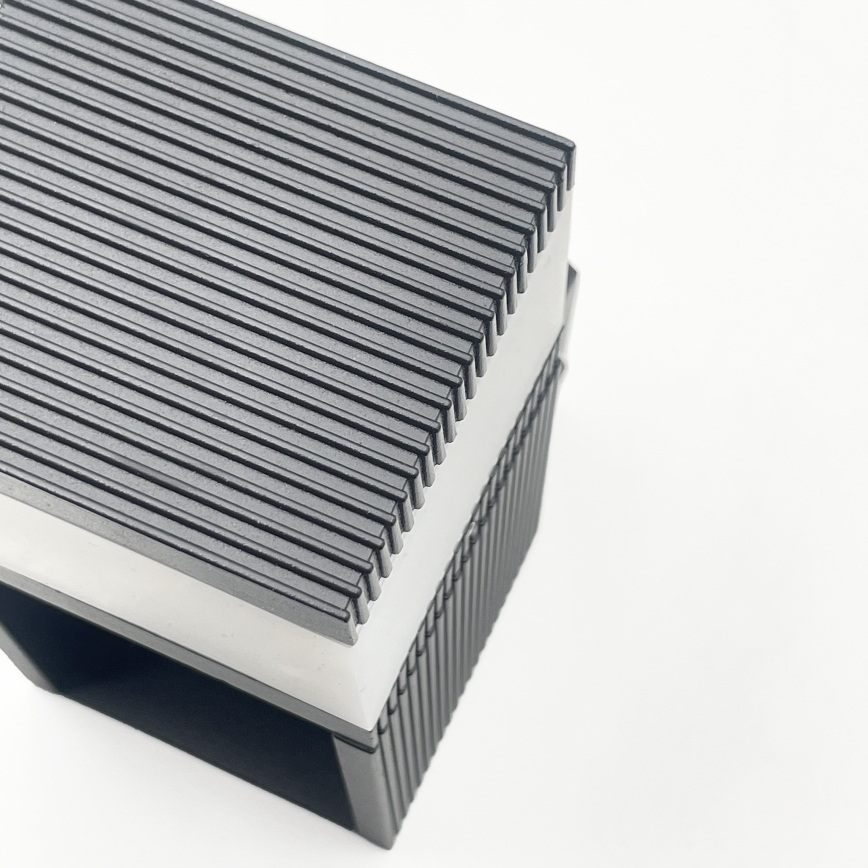 Aplique de parede exterior VESPER 1xG9/5W/230V IP44 preto