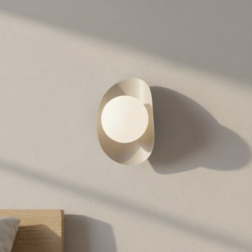 Aplique de parede FIERO 1xG9/8W/230V bege