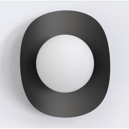 Aplique de parede FIERO 1xG9/8W/230V preto