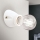 Aplique de parede FROST 1xE27/60W/230V branco
