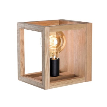 Aplique de parede KAGO 1xE27/40W/230V carvalho