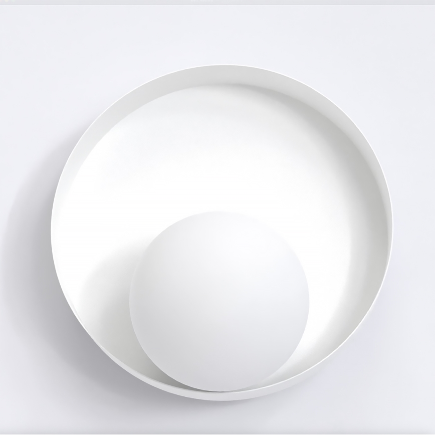 Aplique de parede KIDO 1xG9/8W/230V branco