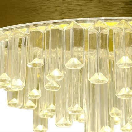 Aplique de parede LED/4W/230V dourado