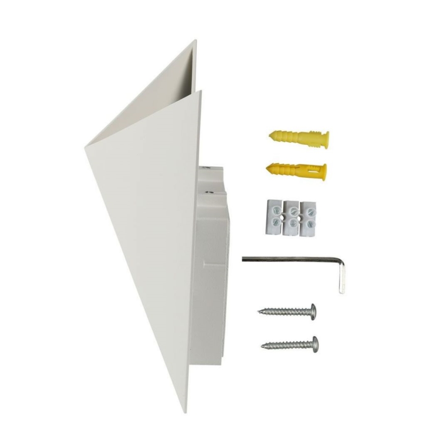 Aplique de parede LED/5W/230V 4000K IP65 branco