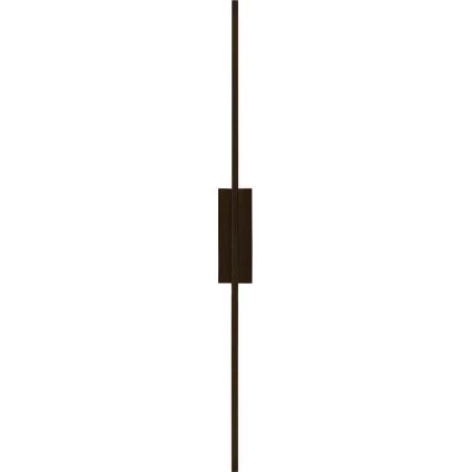 Aplique de parede LED AISHA LED/12W/230V 4000K 80 cm preto