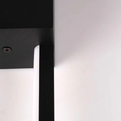 Aplique de parede LED AISHA LED/12W/230V 4000K 80 cm preto