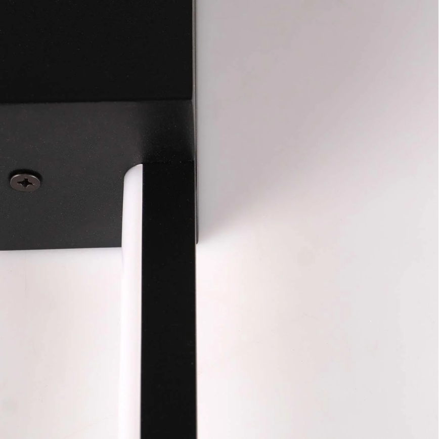 Aplique de parede LED AISHA LED/12W/230V 4000K 80 cm preto
