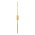 Aplique de parede LED AISHA LED/20W/230V 4000K 120 cm dourado